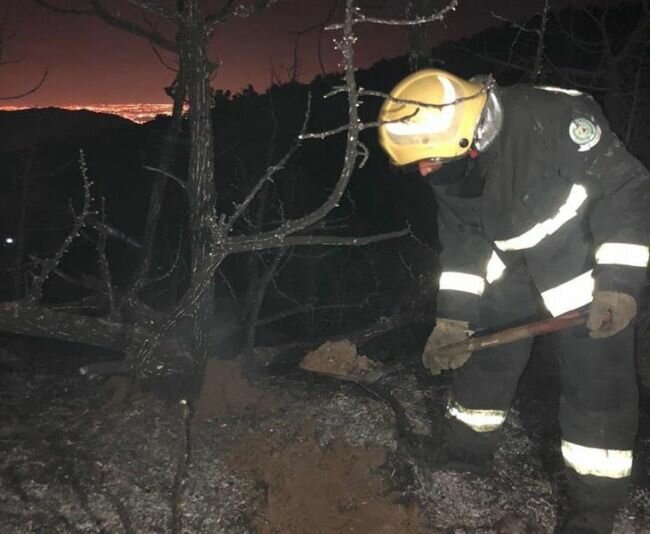 الدفاع المدني يكشف أخر تفاصيل حريق السودة ومحاولة إخماده