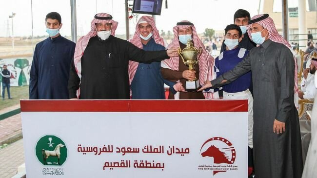 ميدان الملك سعود للفروسية بالقصيم يقيم سباقه العاشر لموسم 1442