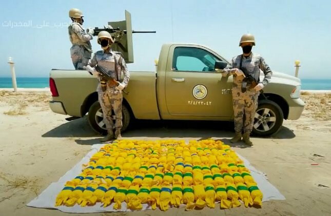 حرس الحدود يحبط محاولات تهريب (29) طنًّا من القات و(490) كيلوجرامًا من الحشيش المخدر