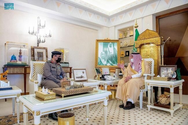 أمير القصيم يستقبل قائد القوات الخاصة لأمن الطرق