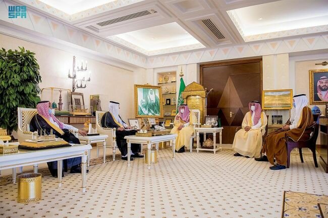 القصيم : فيصل بن مشعل يستقبل رئيس مجلس إدارة جمعية منتدى الخبرة السعودي