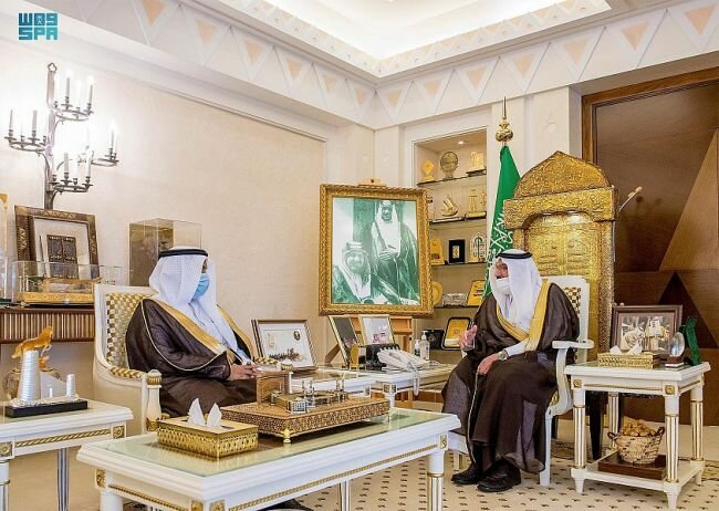 أمير القصيم يستقبل محافظ المؤسسة العامة للتدريب التقني والمهني