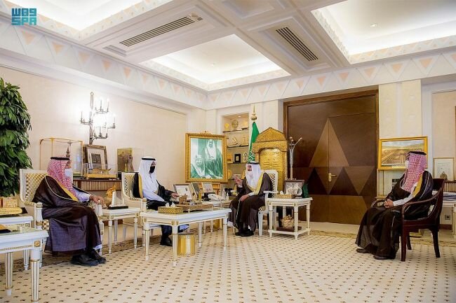 أمير القصيم يستقبل رئيس الجمعية السعودية للزراعة